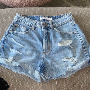 High waisted mom/ festival shorts